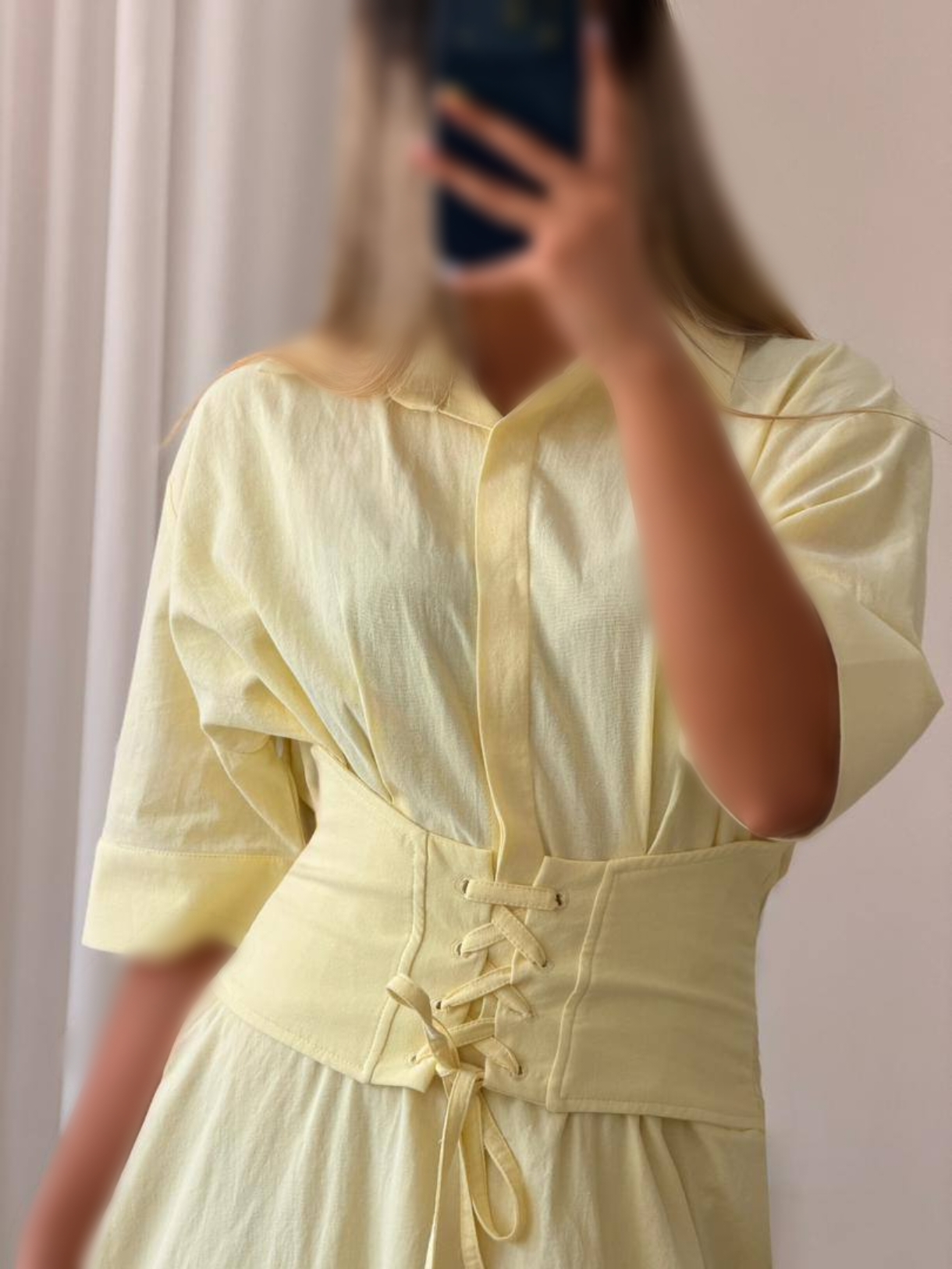 پیراهن کمر ساسونی