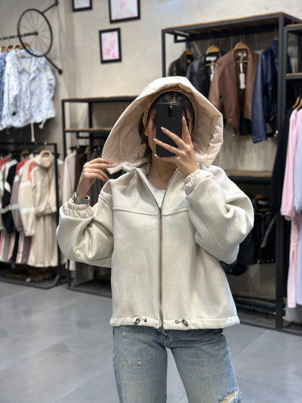 فوتر کلاه دار زنانه